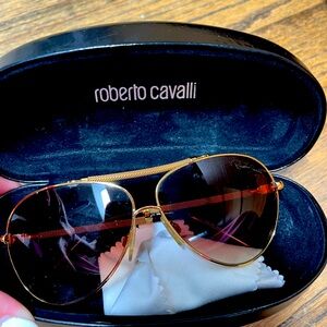 Roberto cavalli gold sunglasses
